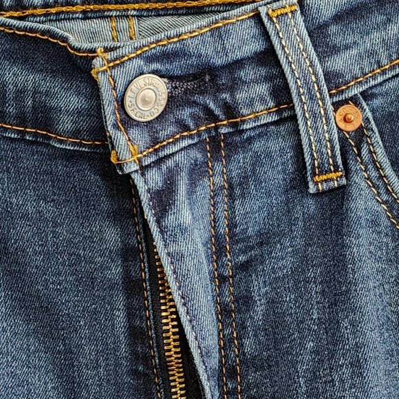 NWT Levi’s 514 Straight Jeans Mens 32x32  Blue Medium Wash - Picture 3 of 6